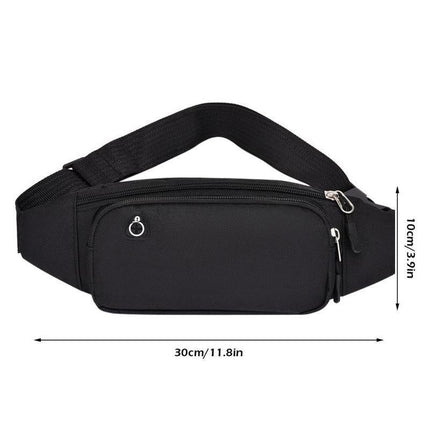 Bum Waist Bag Handy Belt Climbing Hiking Fanny Pack Zip Sport Pouch Large Unisex Aimall