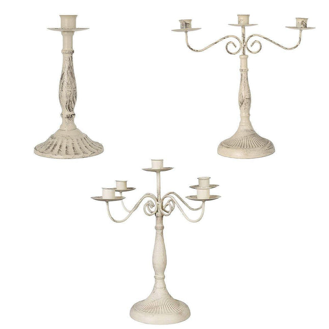 Vintage 1/3/5 Arm Candle Holder Decorative Ornament for Hotel Home Decoration