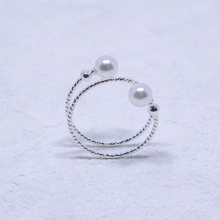 Adjustable Open Finger Ring Elegant Design Fashion Jewellery for Women Gifts