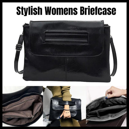 Large Capacity Shoulder Bag for Women Simple Crossbody Handbag Clutch Envelope Bag