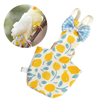 Adjustable Parrot Diaper Bird Flight Suit Tiger Skin Peony Special Supplies