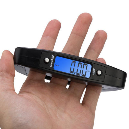 Electronic Digital Portable Scale Luggage Weight Hanging Travel 50 KG 10G - Aimall