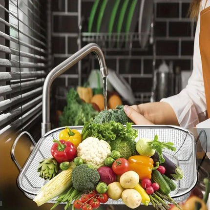 Stainless Steel Square Barbecue Basket Multifunctional Tray Grilling Vegetables