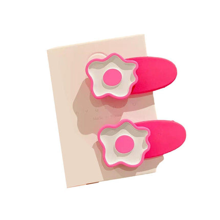 Flower Hairpin Floral Baby Barrette Kids Hair Snap Children Hair Clip Accessory - Aimall