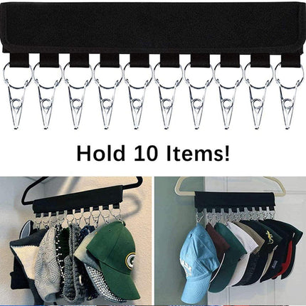 Multifunctional Baseball Cap Storage Hat Holder Fabric Portable Holder Foldable Travel