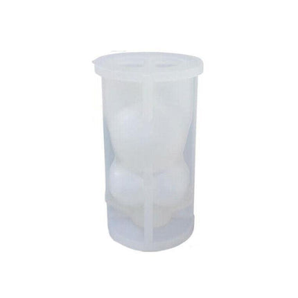 3D Silicone Candle Moulds DIY Soy Soap Aromatherapy Candles Wax Plaster Mold 15+ - Aimall