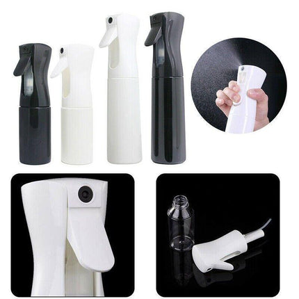 300ml Continuous Spray Bottle Ultra Fine Mist Dispenser Sanitizer Salon - Aimall