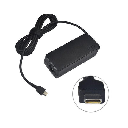 65W USB-C Type-C AC Adapter Laptop Charger For Lenovo ThinkPad Yoga Dell HP ASUS - Aimall