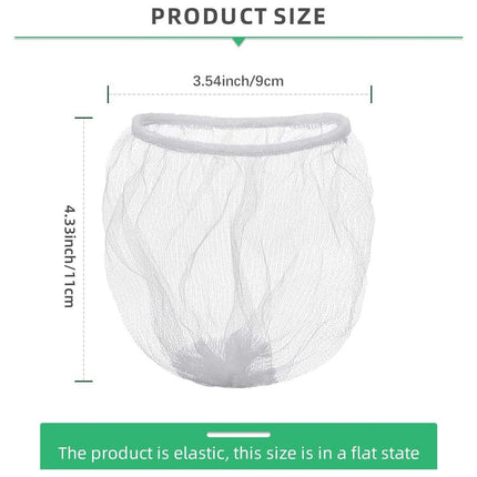 300pcs Disposable Kitchen Sink Strainer Anti Clogging Sewer Mesh Pocket Filter