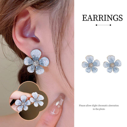 Flower Earrings Elegant Daily Wear Versatile Jewelry for Women Fashion Gifts