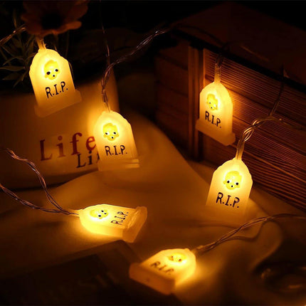 Colourful Halloween LED String Lights for Indoor Outdoor Home Party Decoration
