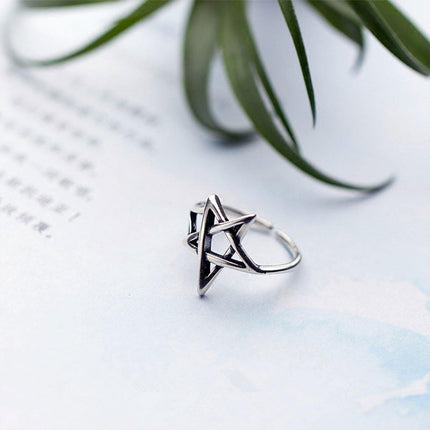 Adjustable Punk Retro Ring Fashion Jewelry Index Finger Statement Gift
