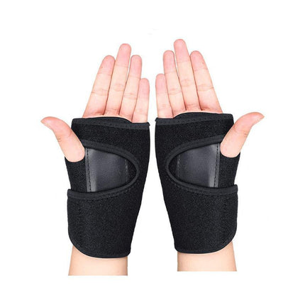 Wrist Support Hand Brace Band Carpal Gloves Tunnel Splint Arthritis Sprains Pain - Aimall