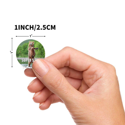 Decorative Handmade Toy Stickers for Crafts Scrapbooking and Gifts