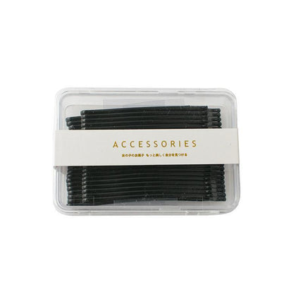 40 PCS Short Black Waved Hair Pins Bobby Pins Grips Salon Dance Hair Accessories - Aimall