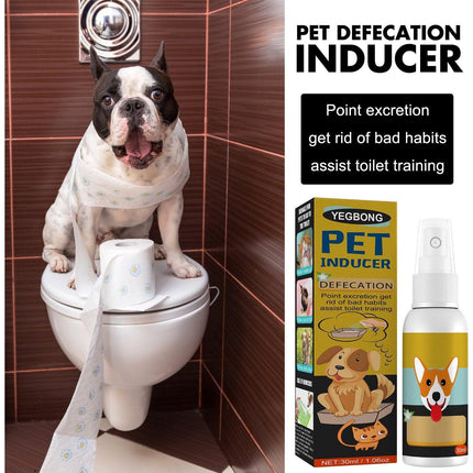 Pet Toilet Training Spray Inducer Dog Poops Cat Pee Urine Positioning Defecation - Aimall