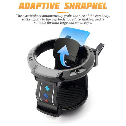 Universal Car Air Vent Cup Holder Beverage for Milk Tea Stand with Hook Bracket