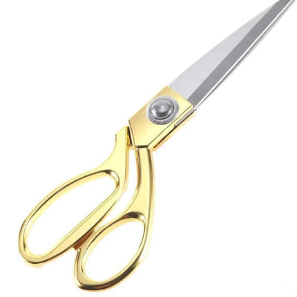 10.5'' Scissors Tailor Dressmaking Sewing Cutting Trimming Fabric Cutting Shear - Aimall