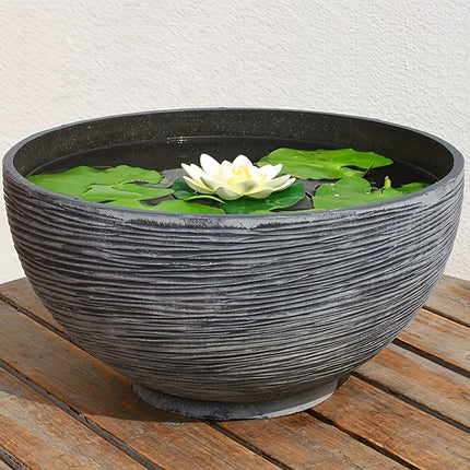 Ancient Fish Tank Lotus Flower Pot Water Lily Bowl Garden Decorative Planter