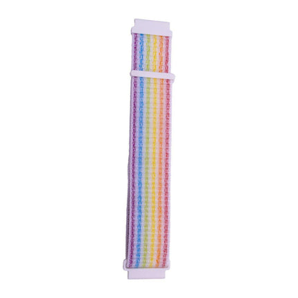 20mm Nylon Braided Sport Loop Velcro Watch Band Strap Compatible Replacement
