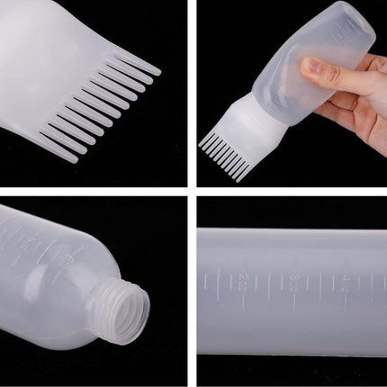 Hair Dry Cleaning Hair Bottle Combing Teeth Coloring Cream Scale Water Perm Potion Salon Tools