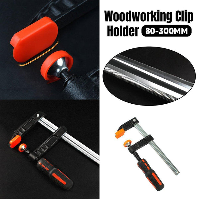 Woodworking F-Type Right Angle Clamp Holder Strong A-Shaped Compression Clip