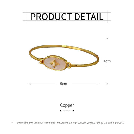 Simple White Colourful Openable Thin Bracelet Women Fashion Jewelry Accessory