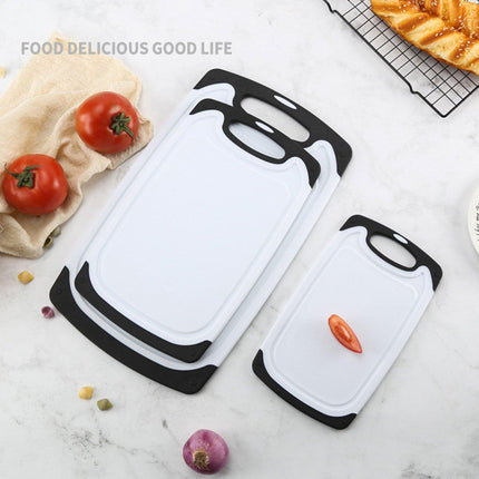 3pcs Wheat Straw Plastic Cutting Board Set Chopping Board Kitchen
