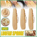 5Pcs Natural Loofah Luffa Loofa Exfoliating Shower Sponge Body Bath Scrubbers - Aimall