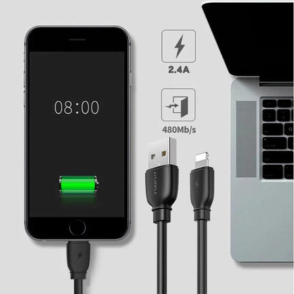 2.4A USB Fast Charger Phone Cable Data Cord For iPhone14 13 12 11Pro Max XR iPad - Aimall
