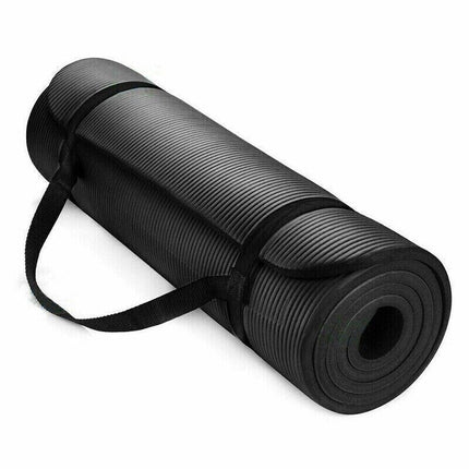 15MM Thick Yoga Mat Pad NBR Nonslip Exercise Fitness Pilate Gym Durable - Aimall