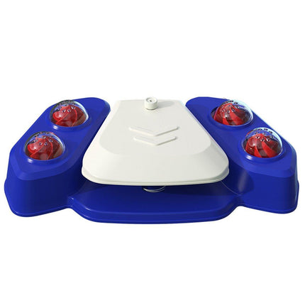 Automatic Water Feeder Dispenser with Bath Spray and Footstep Dog Toys for Pets