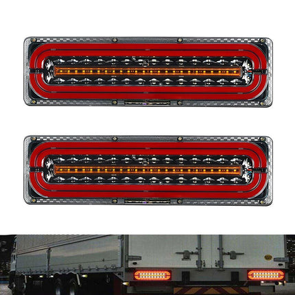 Truck Trailer LED Tail Light Sequential Turn Signal Lamp for RV Decoration