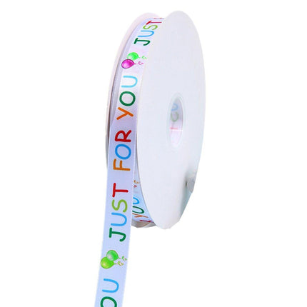 Happy Birthday Ribbon 2CM x 100Yard DIY Party Cake Decoration Gift Wrapping