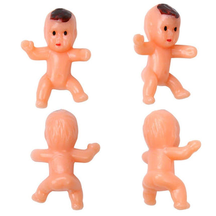 200PCS Mini Plastic Figurines for Party Games and Shower Decorations