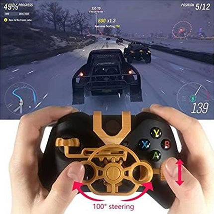 Racing Gamepad Steering Wheel Driving Simulator for PC Xbox PS4 Nintendo Switch