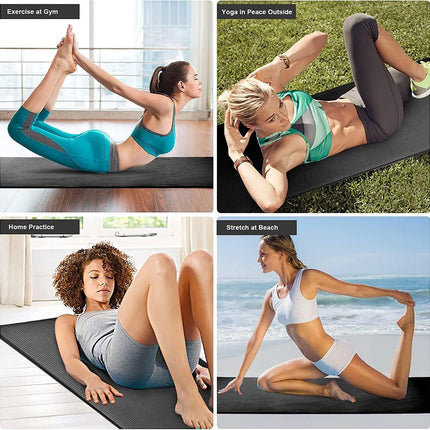 Yoga Mat Dance Mat Sports and Fitness Jump Rope Mat for Men and Women Exercise