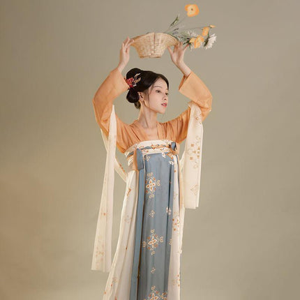 Hanfu Dress Women Ancient Chinese Traditional Hanfu Female Fairy Spring/Summer - Aimall