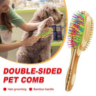 Double Sided Pet Comb Dogs Cats Knot Removal Grooming Brush Detangling