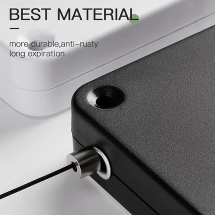 2x Punch-free Automatic Door Closer Sensor Auto for Home Kitchen Door Security - Aimall