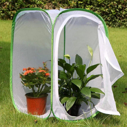 Collapsible Insect Cage Garden Insect Screen Plant Cultivation Cage for Outdoor