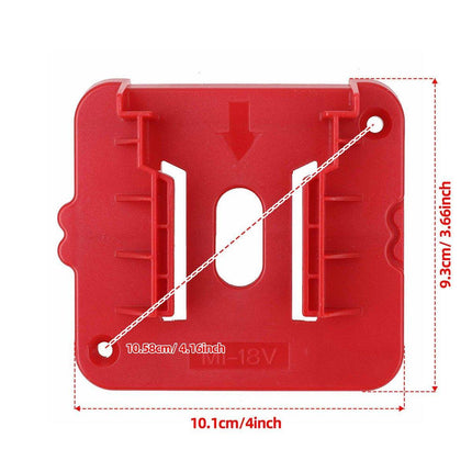 For Milwaukee M18 18V Battery Dock Holder Base Compatible with 48-11-1815 Tools
