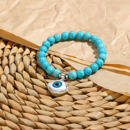 Turquoise Bracelet Adjustable Natural Stone Friendship Bracelets Gift