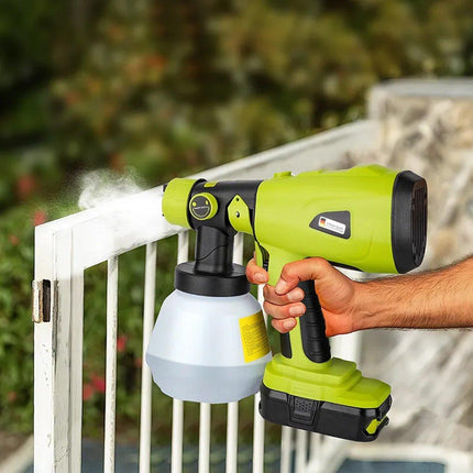 20V Cordless High Pressure Airless Paint Sprayer Compatible with Ryobi Batteries