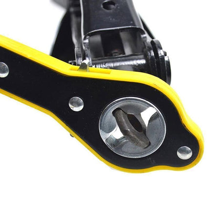 Car Labor-Saving Jack Ratchet Wrench Wheel Hand Crank Cross Wrench Repair Tool - Aimall