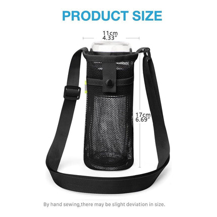 4PCS Outdoor Travel Water Bottle Holder Bag Hanging Pouch for Camping Hiking