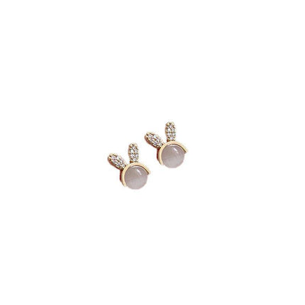 925 Silver Needle Rose Petal Earrings Long Acrylic Tassel Eardrop Women - Aimall