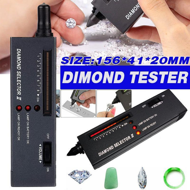 V2 Diamond Tester Gems Gemstone Tool Tool NEW Selector LED Audio Jewelry Test - Aimall
