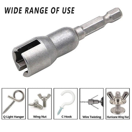 5pcs 67mm Butterfly Nut Socket Wrench Set High Torque Bolt Tightening Tool