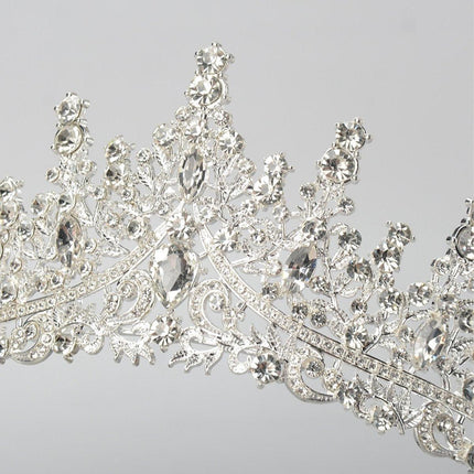 Tiara Crystal Rhinestone Crown Princess Rhinestone Crown Prom Crystal Headband